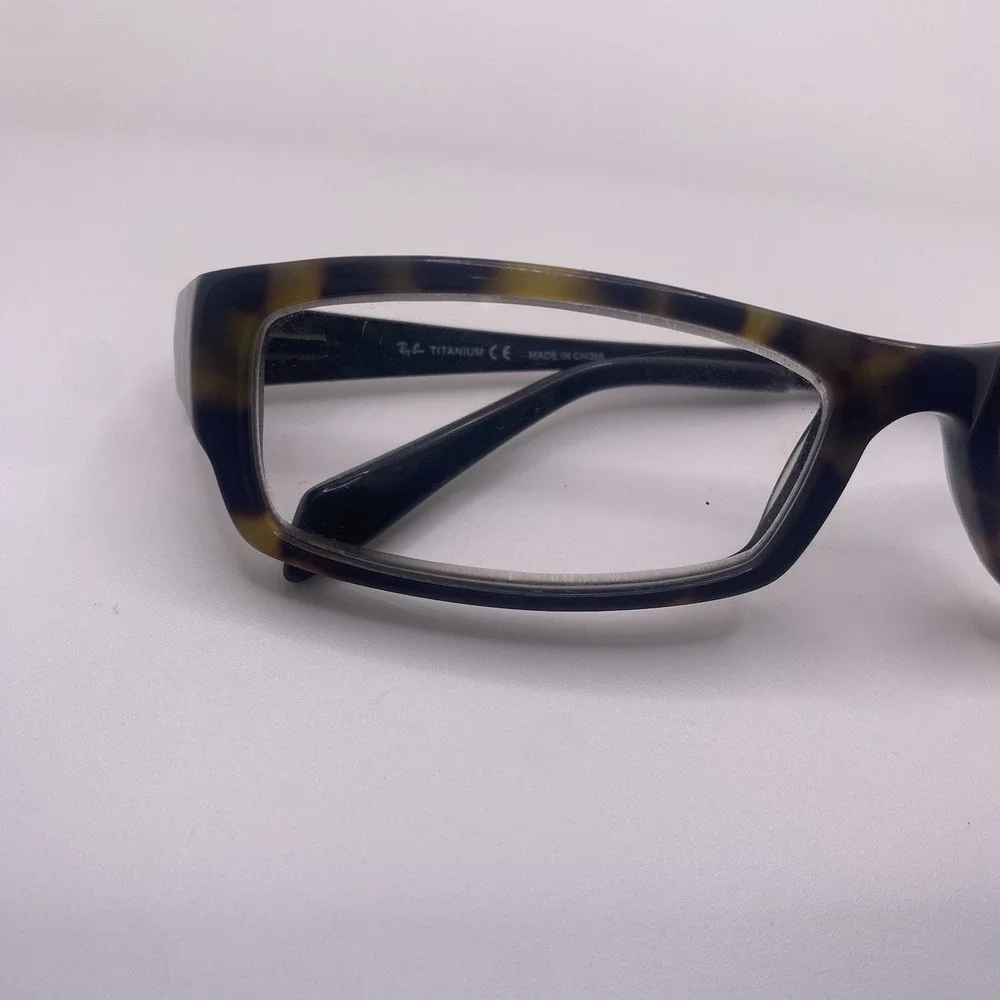 Ray-Ban Eyeglasses FRAMES ONLY RB5136 53-16-130 Tortoise Titanium 582